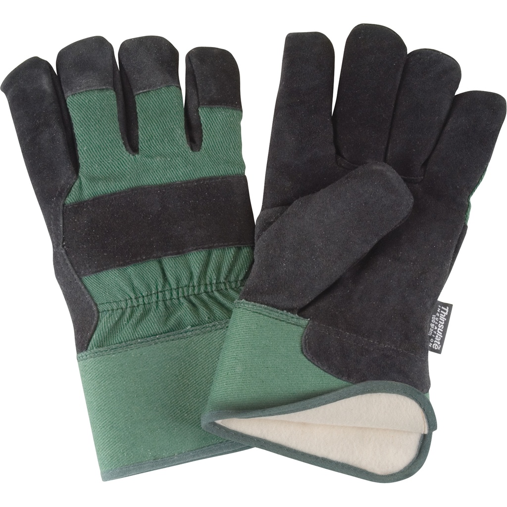 Gants d'ajusteur doublés pour l'hiver à chaleur supérieure taille 2T-Grand poignet Sécurité doublure Thinsulate(MC)