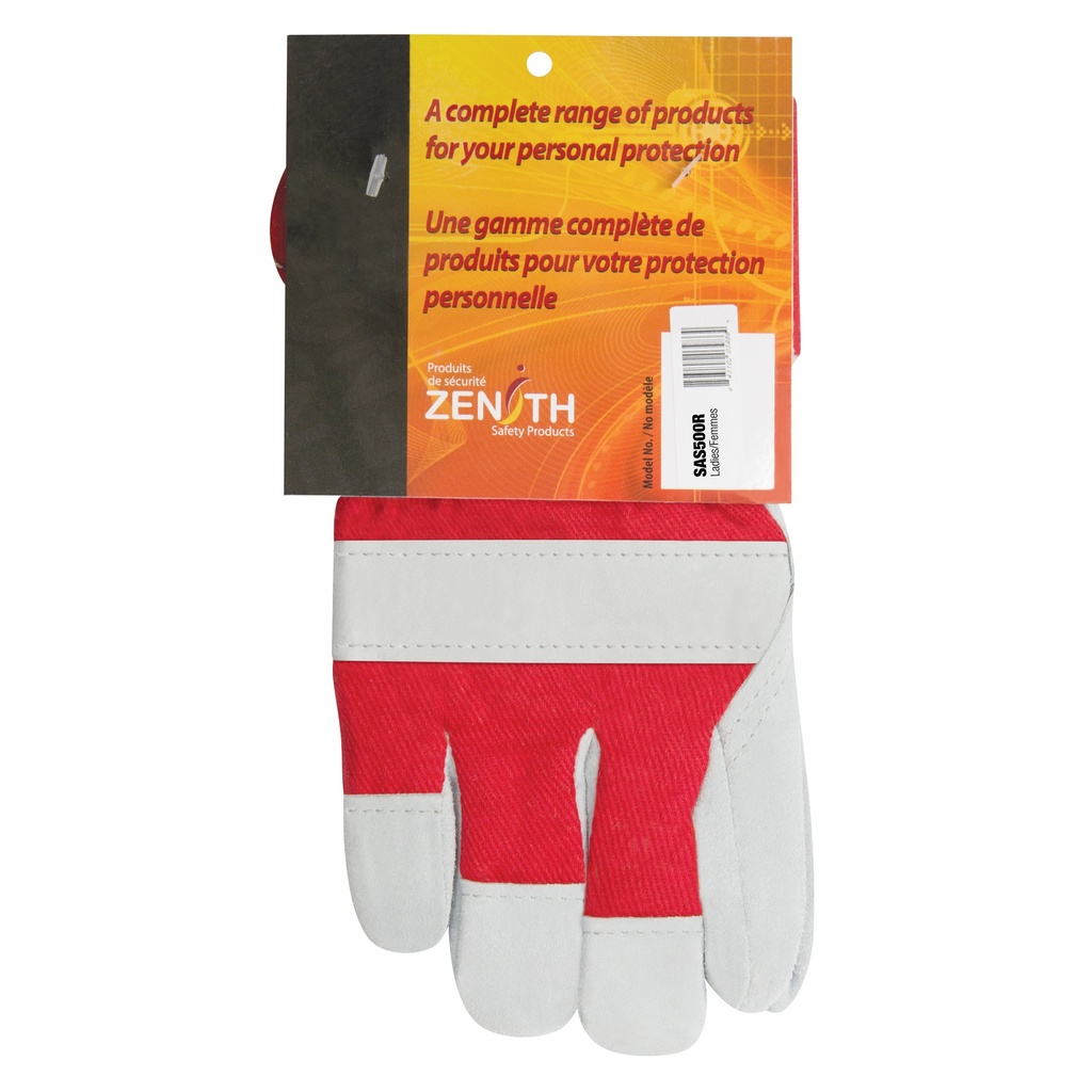 [ZEN-SAS500R] Gants d'ajusteur doublés pour l'hiver à chaleur supérieure taille Dames poignet Sécurité doublure Thinsulate(MC)