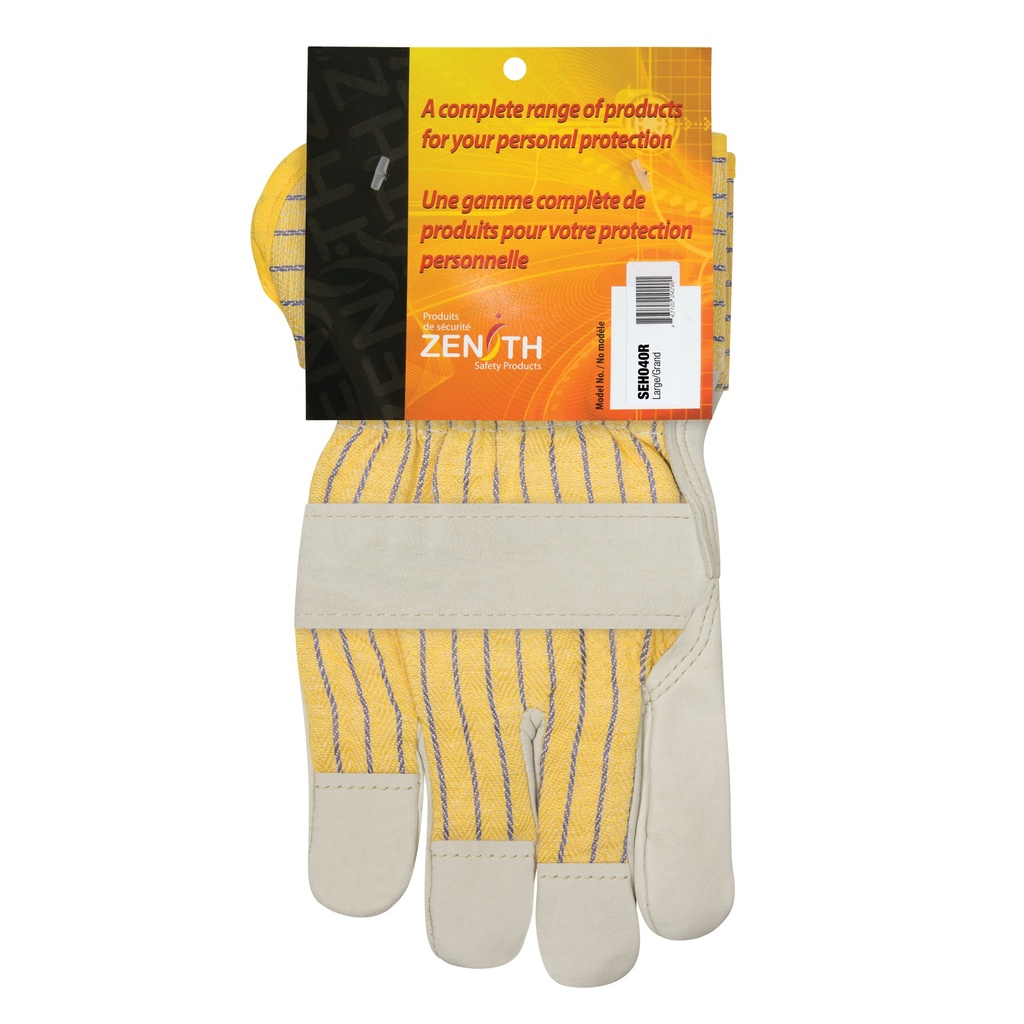 [ZEN-SEH040R] Gants d'ajusteur doublés pour l'hiver à chaleur supérieure taille Grand poignet Sécurité doublure Thinsulate(MC)
