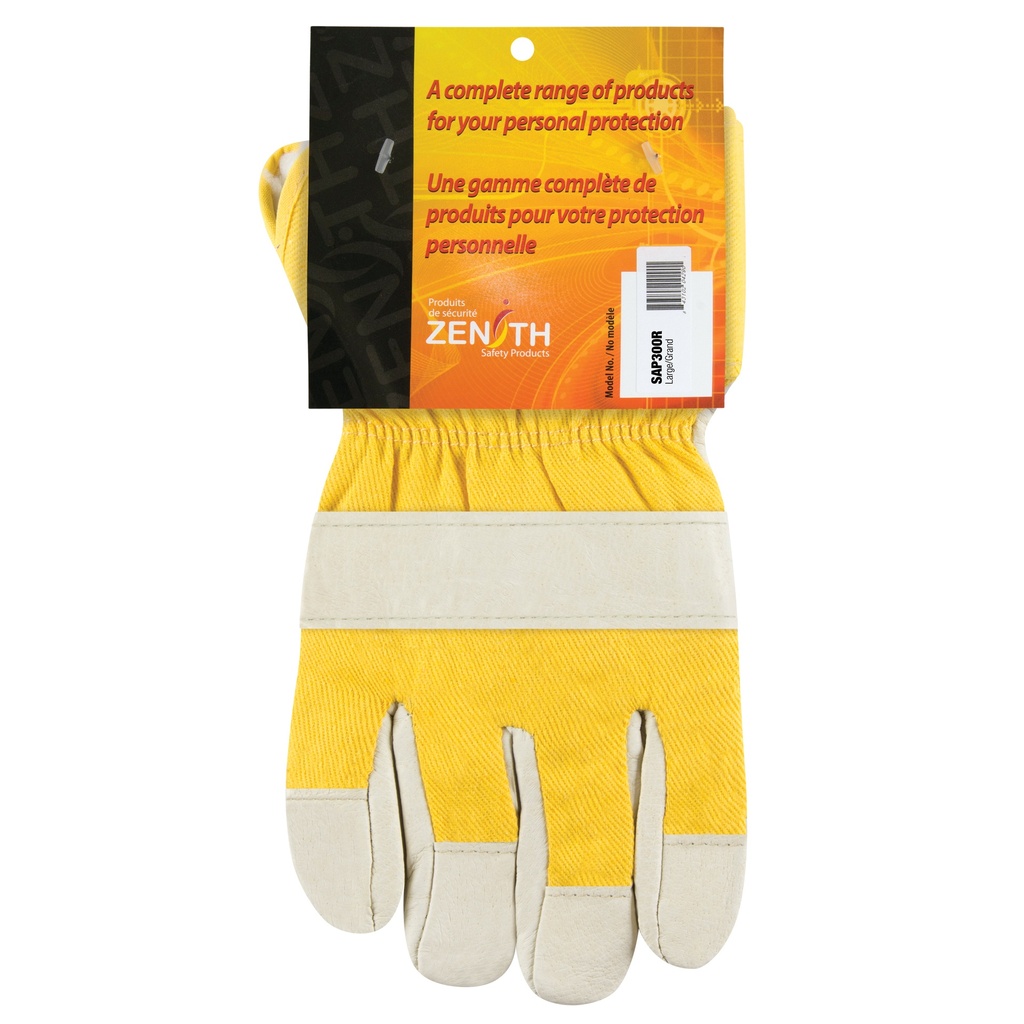 [ZEN-SAP300R] Gants d'ajusteur doublés pour l'hiver taille Grand poignet Sécurité doublure Boa