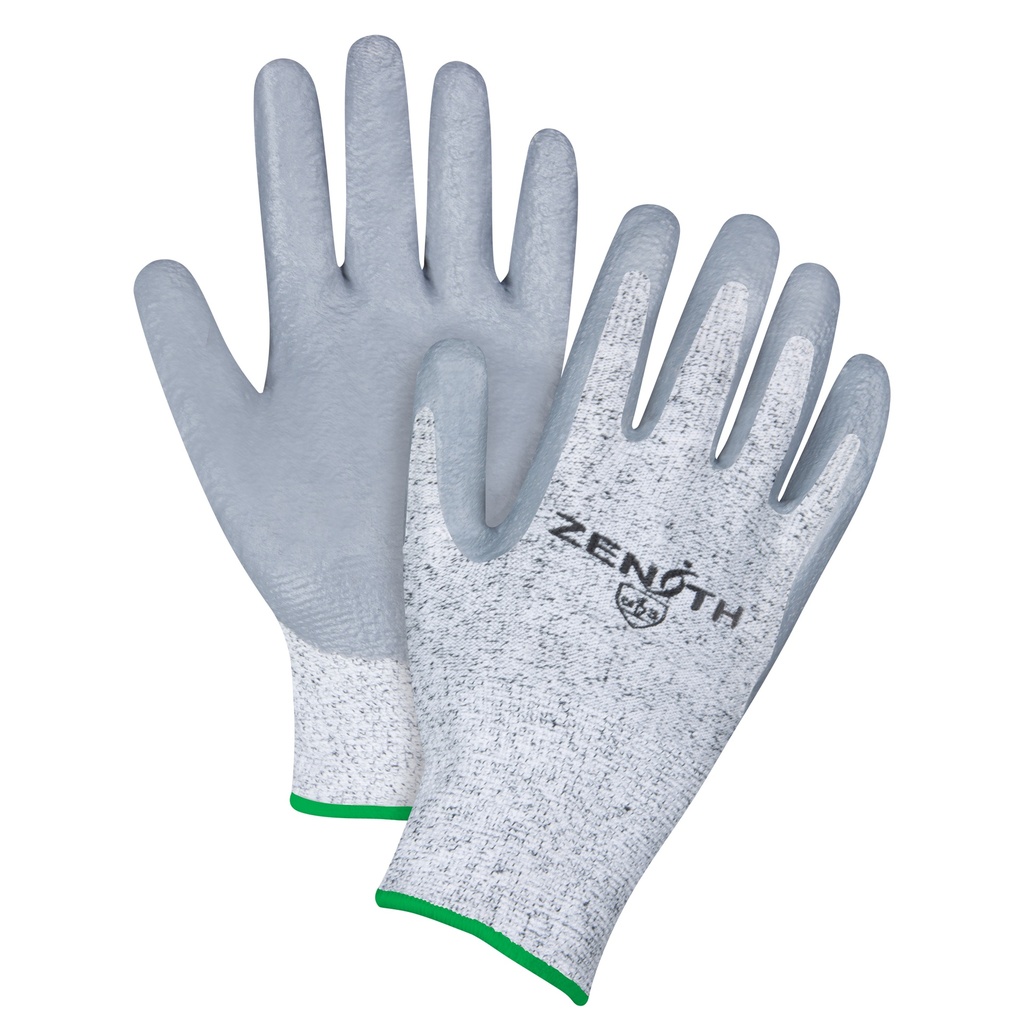 Gants élastiques sans coutures résistants à la coupe taille Moyen/8 PEHP paume enduite de Nitrile