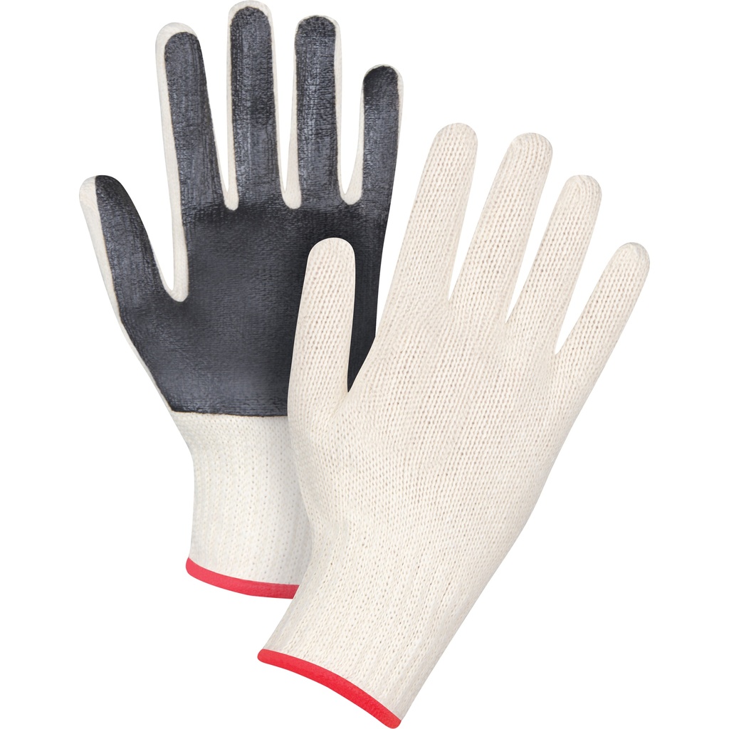 Gants en tricot à paume enduite taille Petit Poly/coton paume enduite de Un côté