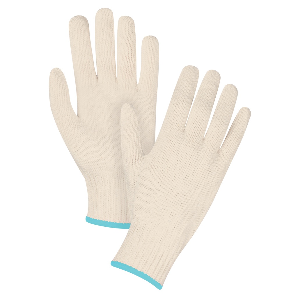 [ZEN-SEE936] Gants en tricot de poids lourd taille T-Grand Poly/coton paume enduite de Sans revêtement