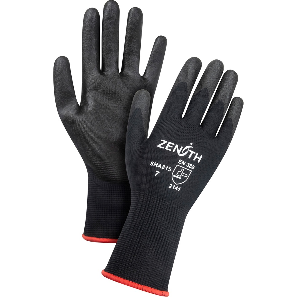 [ZEN-SHA817] Gants enduits taille 9 Nylon paume enduite de PVC