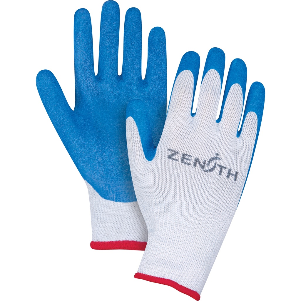 Gants enduits tricoté sans couture en caoutchouc naturel taille Petit/7 Polyester/Coton paume enduite de Latex de caoutchouc