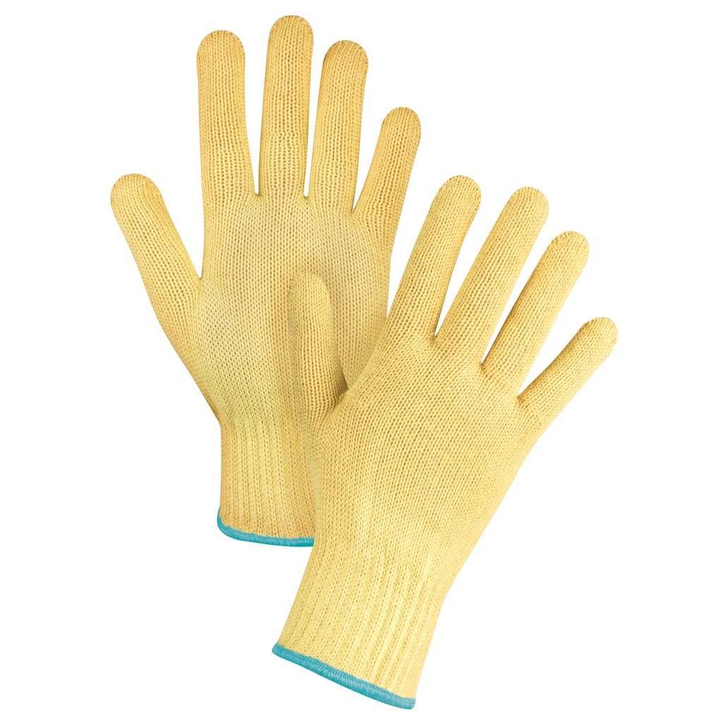 Gants tricotés sans couture taille T-Grand/10 Kevlar(MD) paume enduite de Sans revêtement