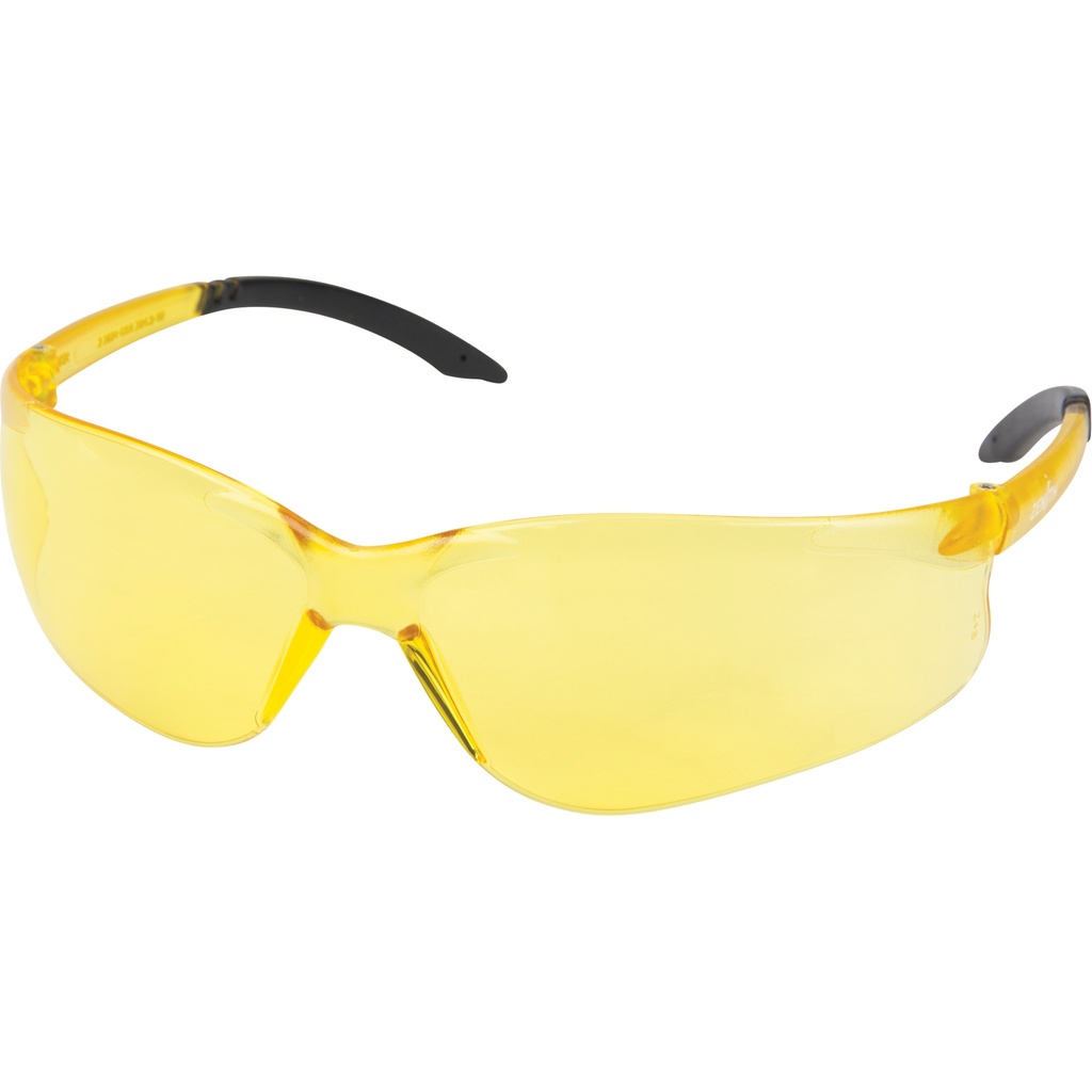 Lunettes de sécurité série Z2400 lentille ambrée revêtement anti-égratignures