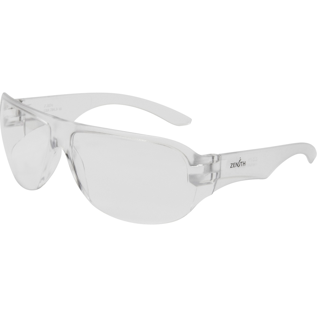 Lunettes de sécurité série Z2800 lentille transparent revêtement antibuée