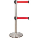 Borne d'interdiction avec cassette