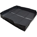 Berme à support en fil métallique capacité 748 gal. US dimensions 10' la x 16' lo x 12" h