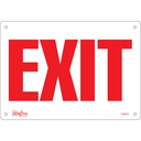 Enseigne «Exit» Plastique 10" x 7"