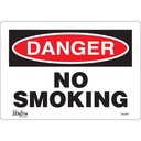 Enseigne «No Smoking» Vinyle 10" x 7"