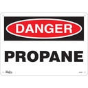Enseigne «Propane» Plastique 14" x 10"