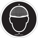 Enseigne de sécurité conforme à la CSA - Hair Net Required Plastique 6" x 6"