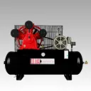 Compresseur à air industriel électrique à 2 étapes, 3 pistons 15 HP, 175 PSI Max, , 575V 3 Ph, réservoir horizontal de 120 Gal.