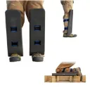 Genouillères pour déplacements sur solives en mousse haute densité /Pr
