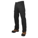 6010 Pantalon cargo en sergé extensible, coupe décontractée