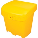 Bacs d'entreposage pour sel & sable, 4,24 pi³, Jaune, 27" x 21" x 26"
