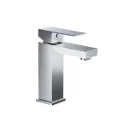 Rico Robinet de lavabo carré fini chrome