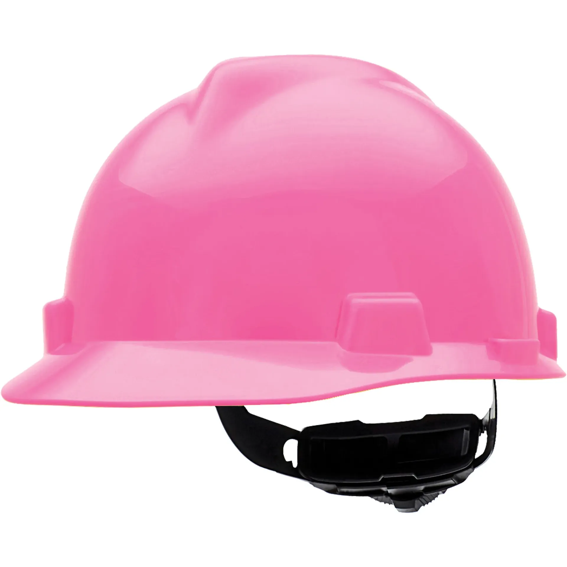 V-Gard Casque de sécurité CSA type 1 rose vif avec suspension à rochet
