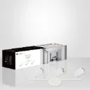 Flemings Plafonnier sur rail à 3 têtes orientables blanc