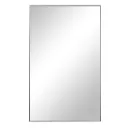Spili Miroir 22" larg. x 36" haut. cadre nickel poli