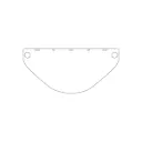 Visière de sécurité PETG à ajustement universel épaisseur .06"