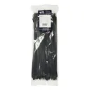 Attaches câbles 14.1" noires robustes résistance 120 lbs 100/Pqt