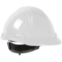 PIP® Mont-Blanc™ Casque de sécurité CSA Z94.1 Type II Classe E suspension 4 points à rochet Sure-Lock Impression logo devant et Jenaco arrière