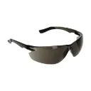 Dynamic™ Techno™ Lunettes de sécurité sans monture avec tempe de fumée, lentille fumée et revêtement 4A