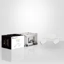 Flemings Plafonnier sur rail à 2 têtes GU10 orientables blanc
