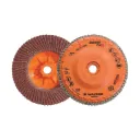 ENDURO-FLEX™ Disque à lamelles 4-1/2" x 5/8"-11, Type 27, Grain 40, Alumine de zirconium
