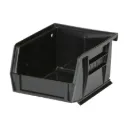 Bac empilable et à suspendre 4-1/8" la x 3" h x 5-3/8" p noir