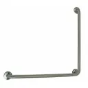 Barre d'appui en acier inoxydable 1-1/4" x 30" x 30" fini brossé et grenaillé