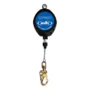 Longe autorétractable à câble de 30 pi, boîtier composite, crochet pivotant avec indicateur de charge