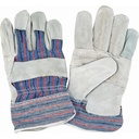 Gants d'ajusteur à paume renforcée d'usage standard taille T-Grand poignet Sécurité doublure Coton