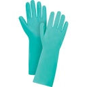 Gants de première qualité à prise en losange résistants aux produits chimiques taille T-Grand/10 Nitrile poignet Droit