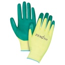 Gants de première qualité ZX-3 taille T-Grand/10 Nylon paume enduite de Nitrile
