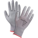 Gants en nylon enduits de polyuréthane sans DMF taille Moyen/8 Nylon paume enduite de Polyuréthane