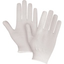 Gants en tricot de première qualité taille Moyen Nylon/Coton paume enduite de Sans revêtement