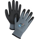 Gants enduits de première qualité ZX-30° taille Moyen/8 Nylon paume enduite de PVC doublure Acrylique