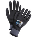 Gants enduits ZX-30° de première qualité taille Moyen Nylon paume enduite de Mousse de PVC doublure Acrylique