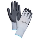 Gants légers enduits et respirants taille T-Grand/10 Polyester paume enduite de Mousse de nitrile