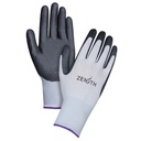 Gants légers enduits et respirants taille T-petit/6 Polyester paume enduite de Mousse de nitrile