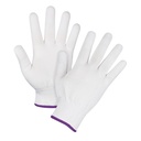 Gants tricotés sans couture taille T-petit/Dames Polyester paume enduite de Sans revêtement